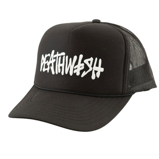 Deathwish Skateboards Hat OG Deathspray Trucker Snapback Black