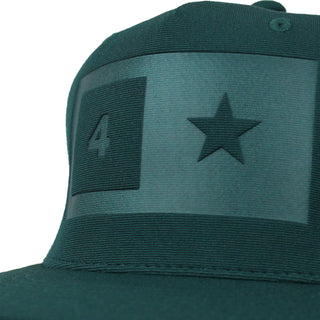 Fourstar Hat Mesh Dark Green Imprint Snapback
