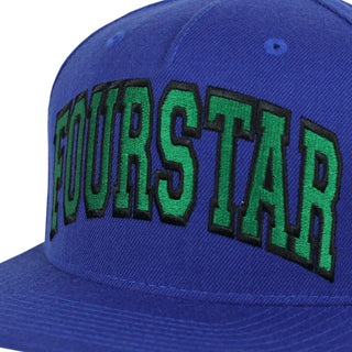 Fourstar Hat BOLD BLUE/GREEN SNAPBACK