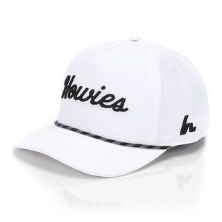 Howies Hockey Tape Hat Tour Lid Golf White OSFA