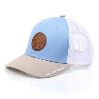 Howies Hockey Tape Hat Sleeping Bear Mesh Trucker Snapback Blue OSFA
