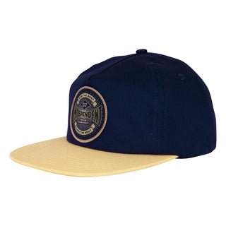 Independent Trucks Hat Established 78 Strapback Unstructured Stone Blue/Cream