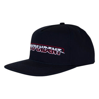 Independent Trucks Hat Barhouse Ripped Snapback Navy