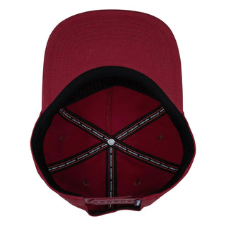 Independent Trucks Hat Bar Logo Snapback Unstructured Burgundy