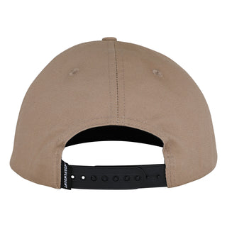 Independent Trucks Hat Bar Logo Snapback Unstructured Khaki