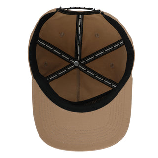 Independent Trucks Hat Bar Logo Snapback Unstructured Khaki