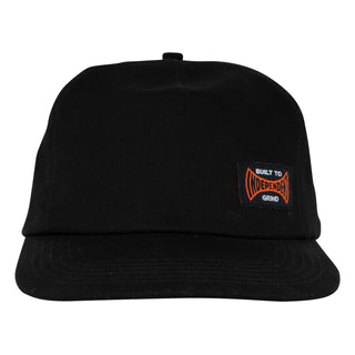 Independent Skateboard Hat Built To Grind Snapback Black