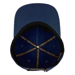 Independent Skateboard Hat Built To Grind Snapback Grey Blue