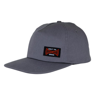 Independent Trucks Hat Built To Grind Snapback Charcoal