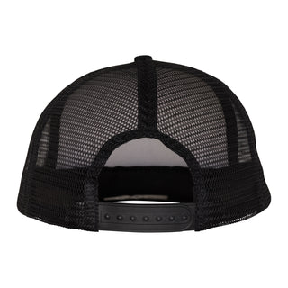 Slime Balls Wheels Hat Logo Mesh Trucker Black/Black