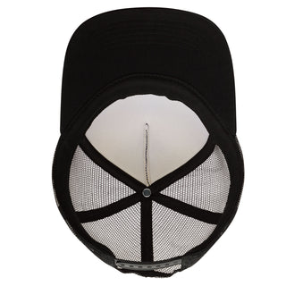 Slime Balls Wheels Hat Logo Mesh Trucker Black/Black