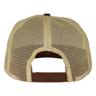 Santa Cruz Skateboards Hat Classic Dot Mesh Trucker Tan/Brown