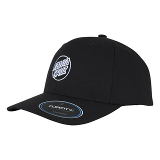Santa Cruz Skateboards Hat Opus Dot Snapback Black/White