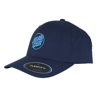 Santa Cruz Skateboards Hat Opus Dot Snapback Navy Storm Blue