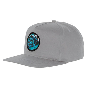 Santa Cruz Skateboards Hat Wave Dot Snapback Cement