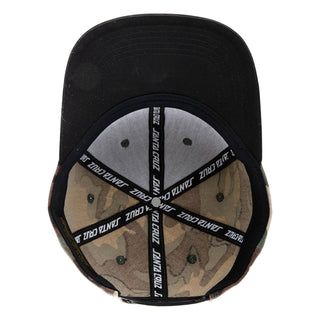 Santa Cruz Skateboards Hat Cruz Label Snapback Camo/Black
