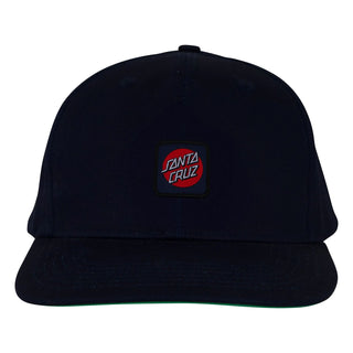 Santa Cruz Skateboards Hat Cruz Label Snapback Navy