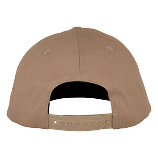 Santa Cruz Skateboards Hat Screaming Hibiscus Snapback Structured Khaki