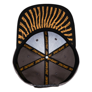 Santa Cruz Skateboard Hat Screaming Connect Snapback Char/Black