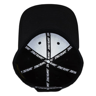 Santa Cruz Skateboard Hat Screaming Hand Snapback Black