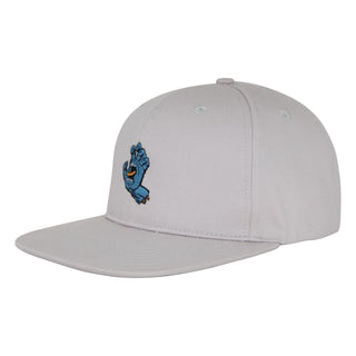 Santa Cruz Skateboards Hat Screaming Hand Light Grey