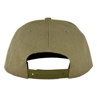 Santa Cruz Skateboards Hat Dressen Celtic Dogs Snapback Structured Olive