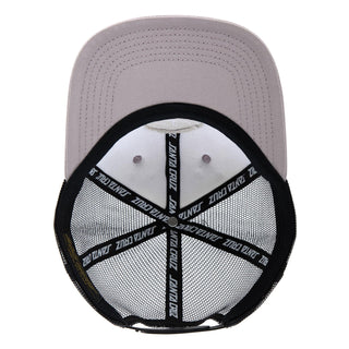 Santa Cruz Skateboards Hat Malba Crash Dot Mesh Trucker Silver/Black