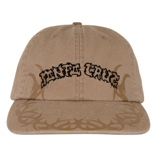 Santa Cruz Skateboards Hat Razor Arch Strip Snapback Tan