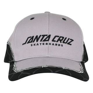 Santa Cruz Skateboards Hat Spot Snapback Grey Chain