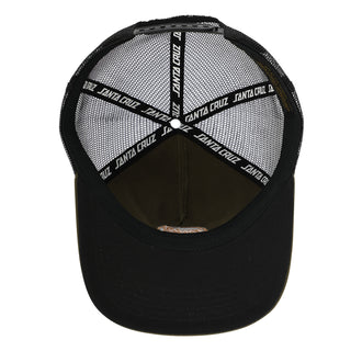 Santa Cruz Skateboards Hat Cruz Embroidered Snapback Olive/Black