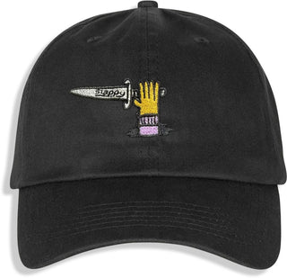 Slappy Trucks Hat Dagger Dad Black