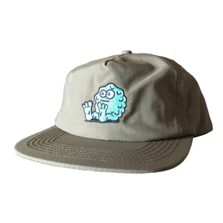 Snot Wheel Co. Hat Booger Nylon 5 Panel Olive