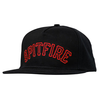 Spitfire Wheels Hat Spitball Snapback Black/Red Black