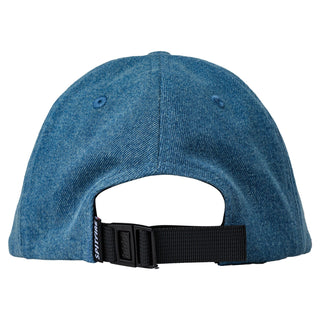 Spitfire Wheels Hat Classic 87 Swirl Strapback Denim/Yellow Blue