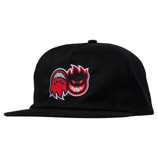Spitfire Wheels Hat Eternal Fill Snapback Black Black