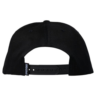 Spitfire Wheels Hat Eternal Fill Snapback Black Black