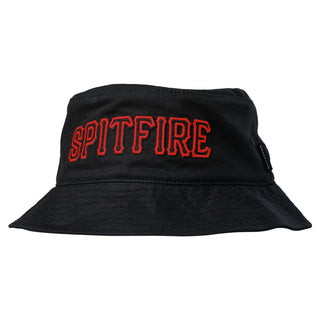Spitfire Wheels Hat Spitball Bucket Black Black