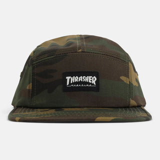 Thrasher Skateboard Hat Mag Logo 5 Panel Camo