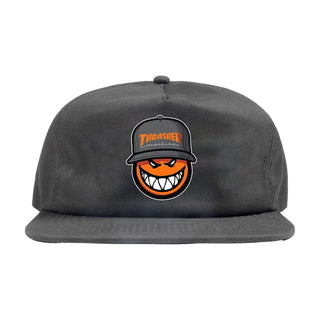 Thrasher Hat Spitfire SF Loc Snapback Charcoal