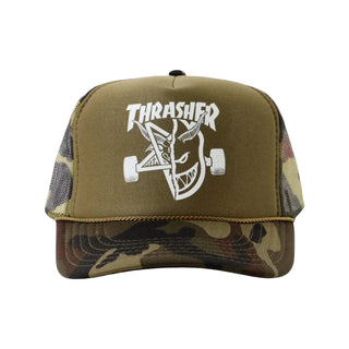 Thrasher Hat Spitfire Thrash and Burn Trucker Camo