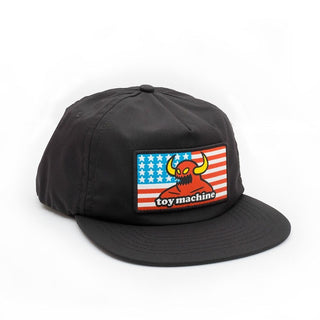 Toy Machine American Monster Unstructured Hat Black
