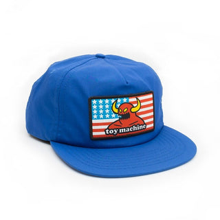 Toy Machine Hat American Monster Unstructured Blue