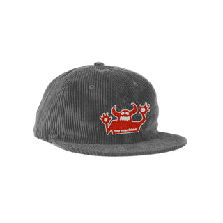 Toy Machine Skateboards Hat OG Monster Corduroy Grey