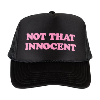 Welcome Skateboards x Britney Innocent Trucker Hat Black