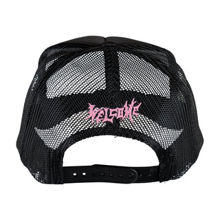 Welcome Skateboards x Britney Innocent Trucker Hat Black
