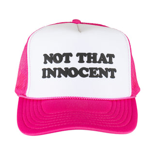 Welcome Skateboards x Britney Innocent Trucker Hat Pink
