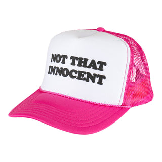 Welcome Skateboards x Britney Innocent Trucker Hat Pink