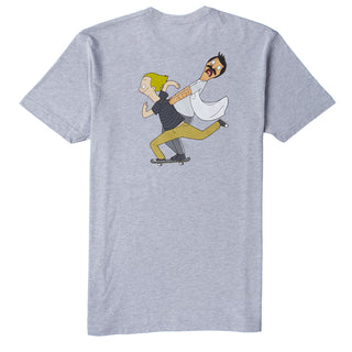 Habitat T Shirt Bobs Burgers Marius and Bob Gray