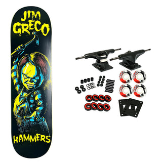 Hammers Skateboard Complete Jim Greco Chucky Black 8.25"