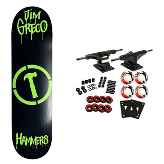 Hammers Skateboard Complete Jim Greco Hammer Black 8.25"